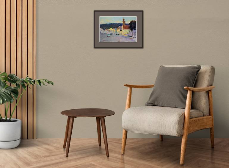 Original Figurative Landscape Painting by Aleksandr Kryushyn
