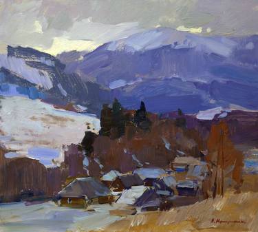 Original Fine Art Landscape Paintings by Aleksandr Kryushyn