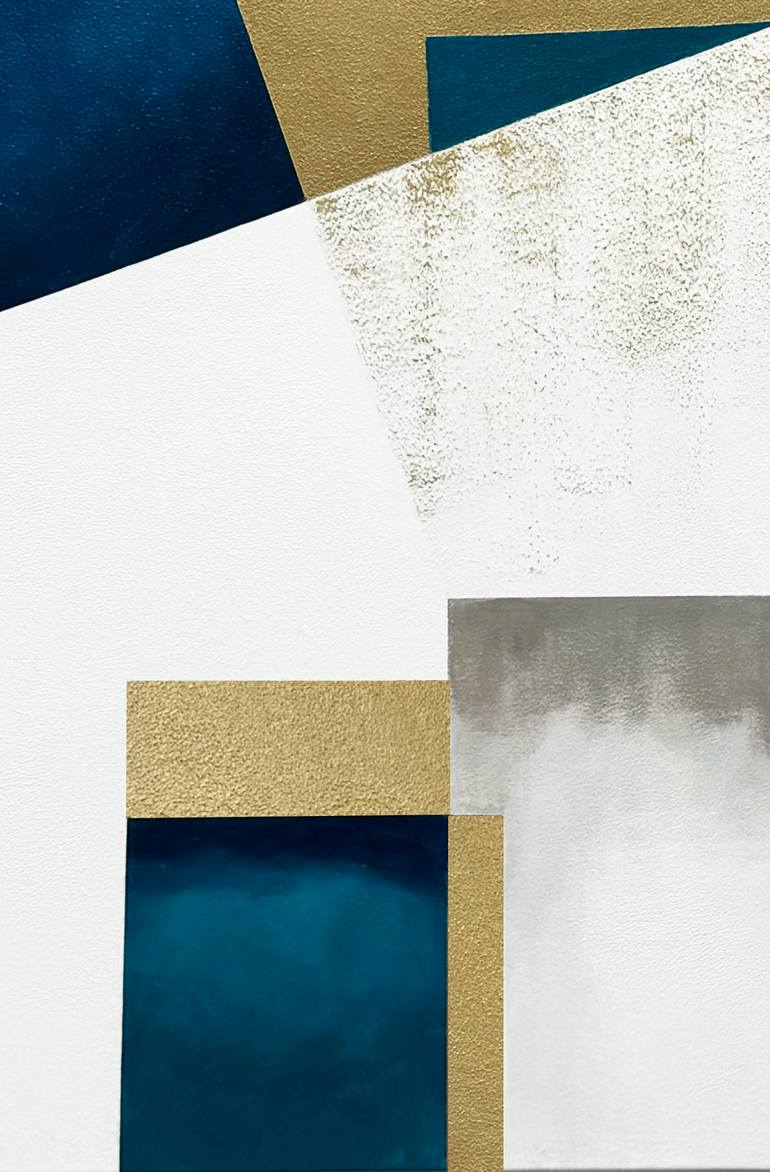 Original Modernism Abstract Painting by Linda Bailey