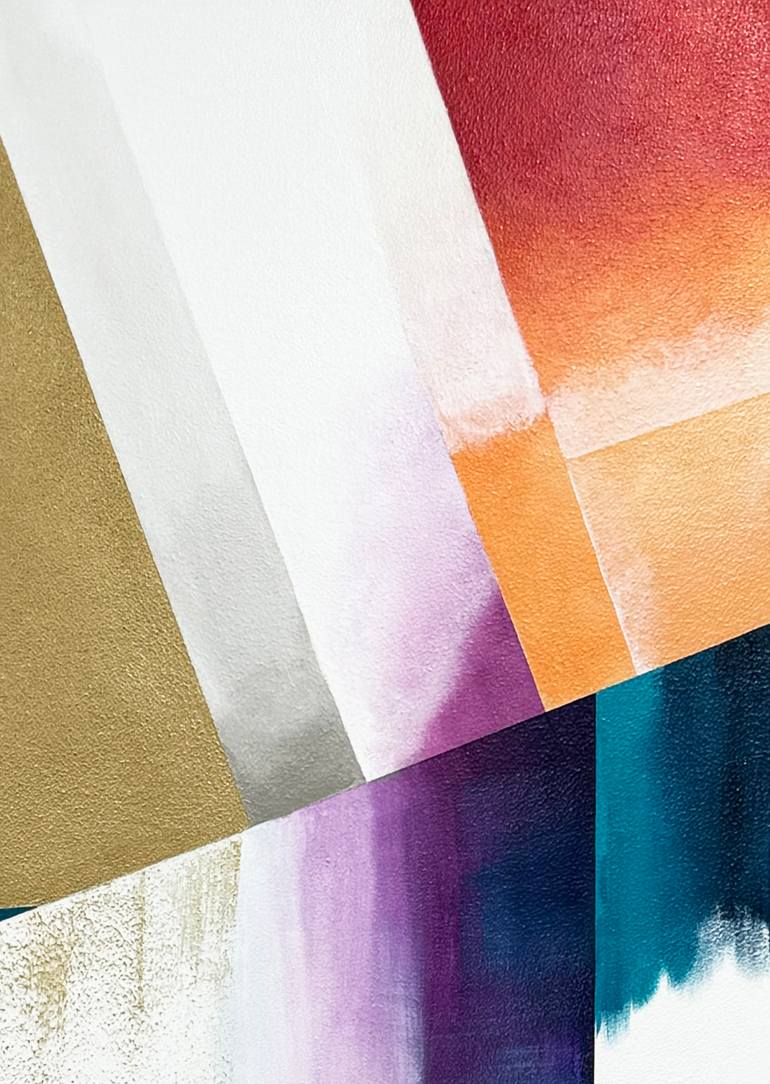 Original Modernism Abstract Painting by Linda Bailey