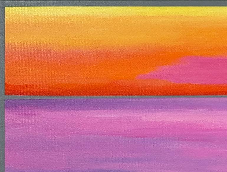Original Color Field Painting Abstract Painting by Linda Bailey