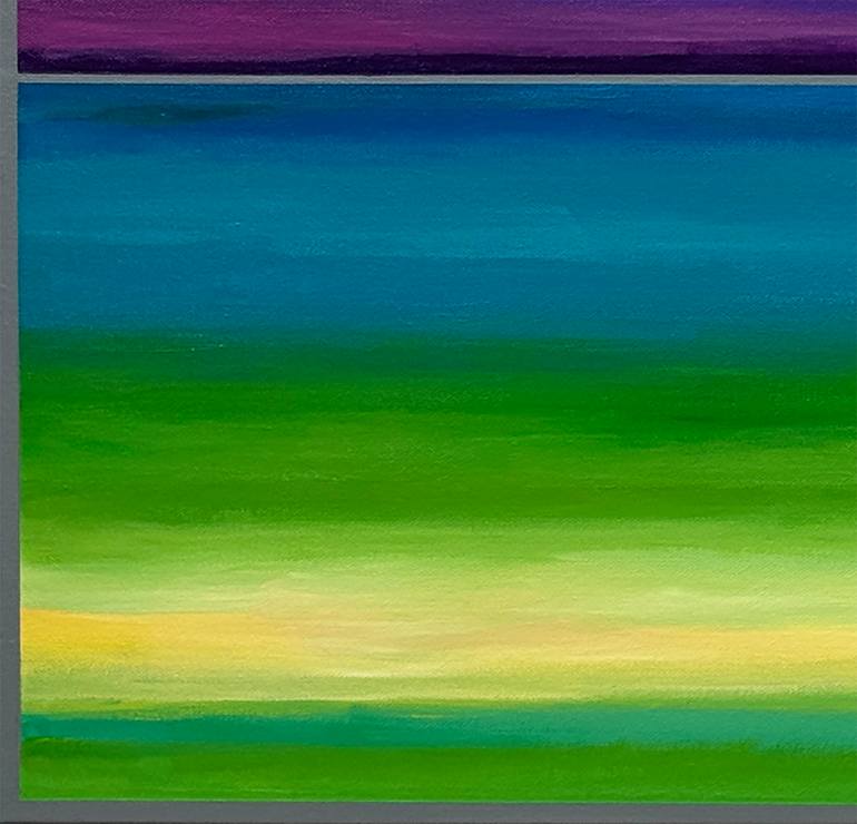 Original Color Field Painting Abstract Painting by Linda Bailey