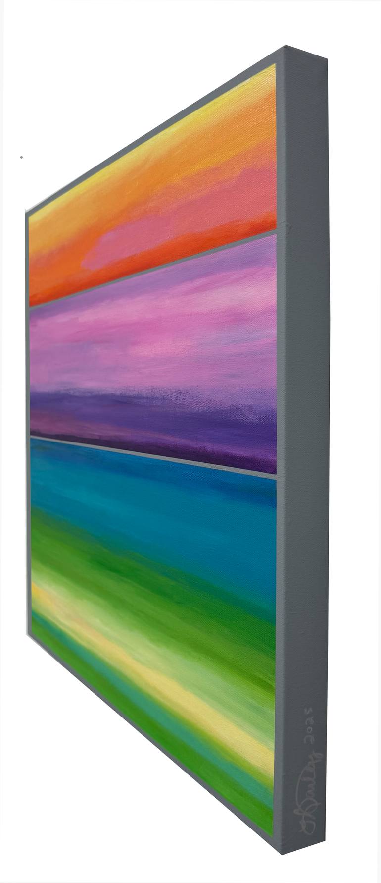 Original Color Field Painting Abstract Painting by Linda Bailey