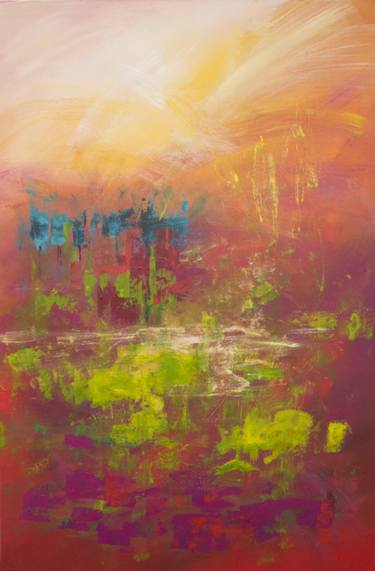 Original Abstract Landscape Paintings by Linda Bailey
