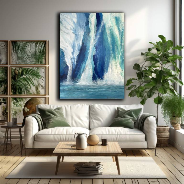 Original Seascape Painting by Linda Bailey
