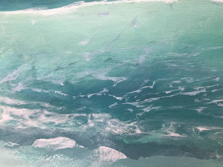 Original Abstract Seascape Painting by Linda Bailey