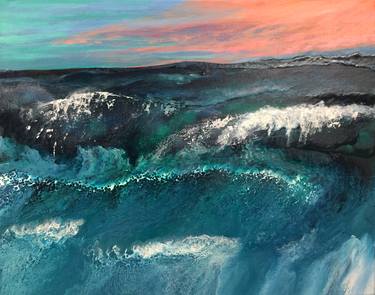Print of Seascape Paintings by Linda Bailey