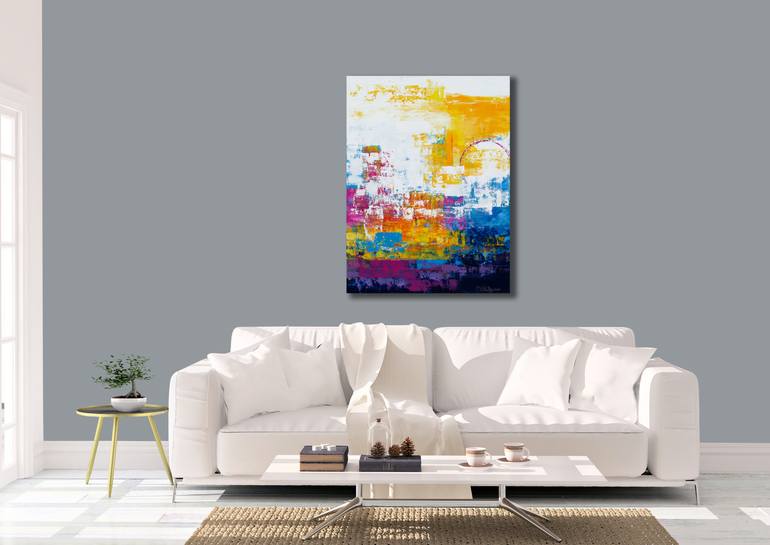 Original Abstract Painting by Linda Bailey