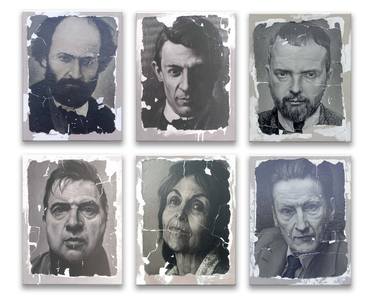 Original Portraiture People Paintings by Raúl Tamarís