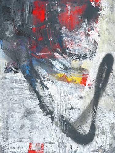 Original Abstract Expressionism Abstract Paintings by Raúl Tamarís