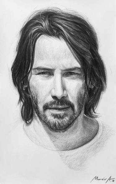 Original Celebrity Drawing by Andriy Markiv