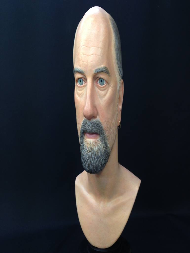 Original Conceptual Pop Culture/Celebrity Sculpture by No Barking Art