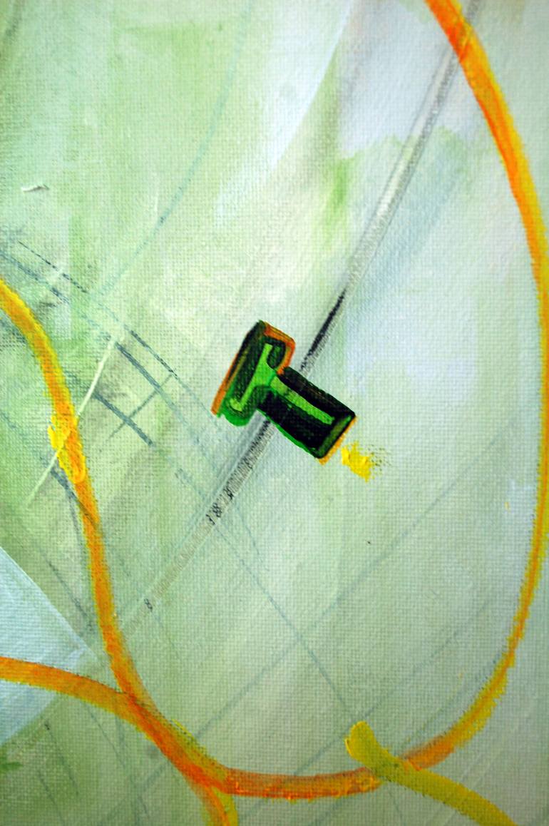 Original Abstract Expressionism Abstract Painting by Georgi Charaka