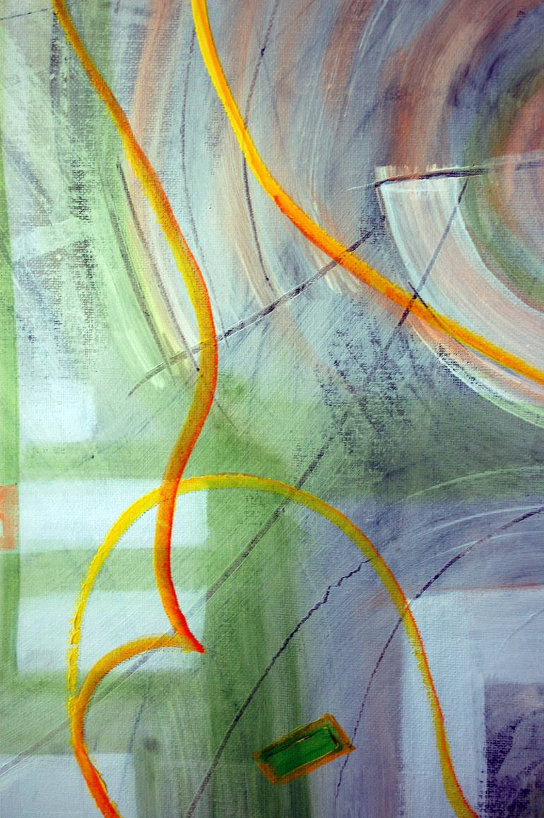 Original Abstract Expressionism Abstract Painting by Georgi Charaka