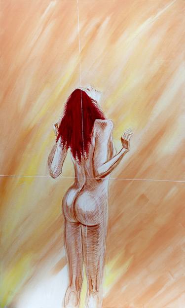 Print of Surrealism Nude Paintings by Georgi Charaka