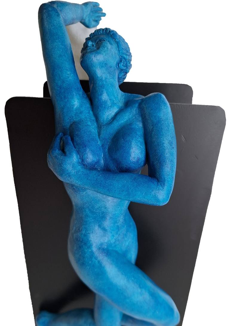 Original Figurative Nude Sculpture by Christian Candelier