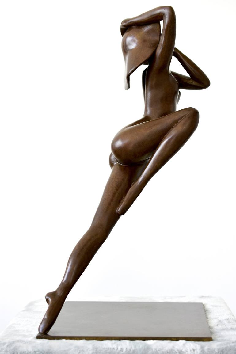 Original Figurative Nude Sculpture by Christian Candelier