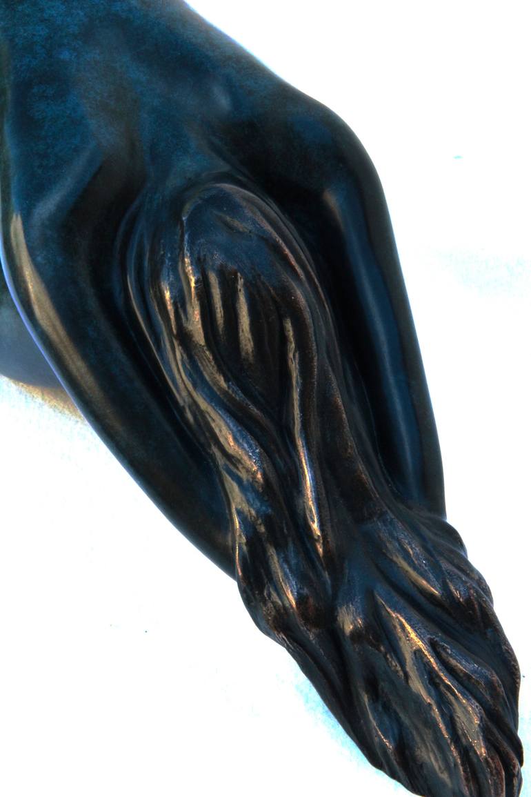 Original Figurative Nude Sculpture by Christian Candelier