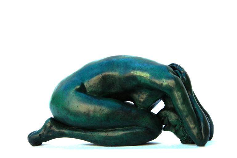 Original Figurative Nude Sculpture by Christian Candelier