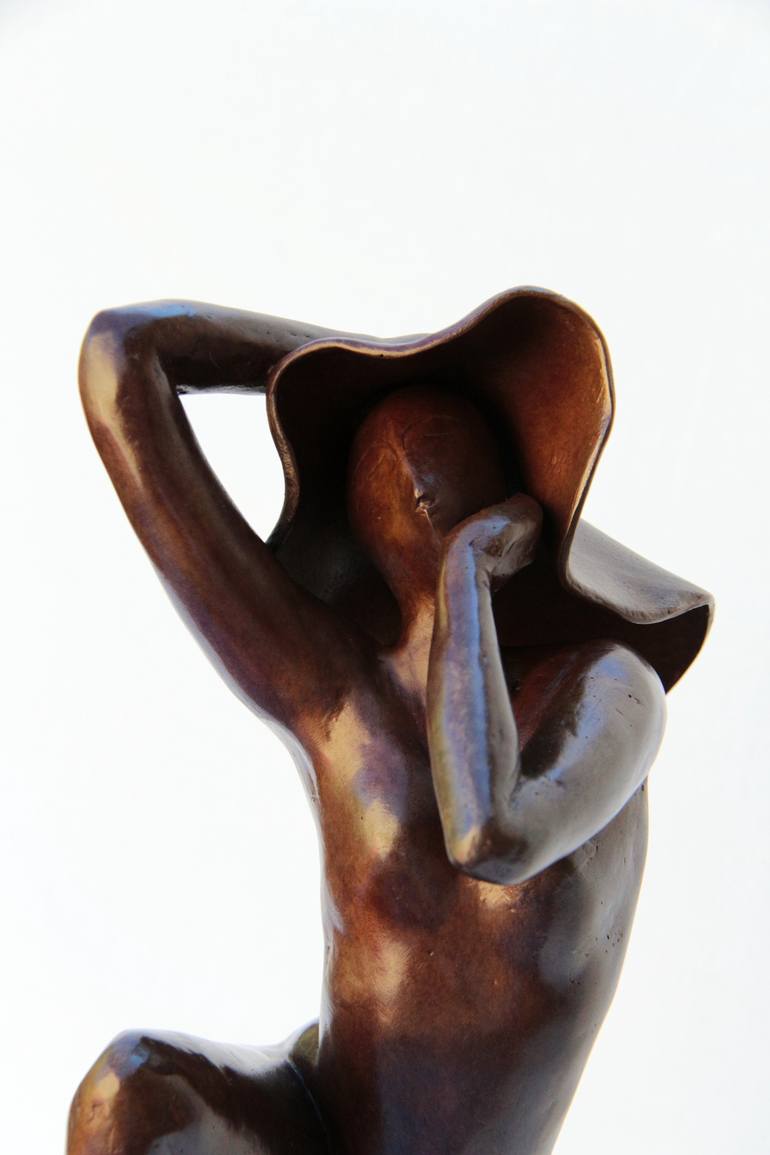 Original Figurative Nude Sculpture by Christian Candelier