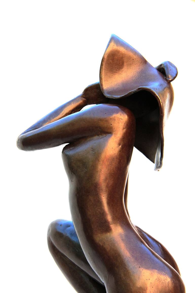 Original Figurative Nude Sculpture by Christian Candelier