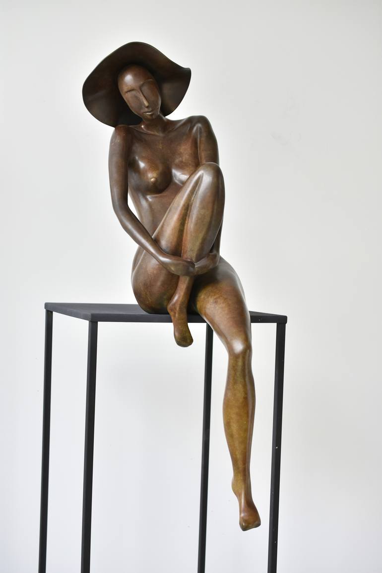 Original Nude Sculpture by Christian Candelier