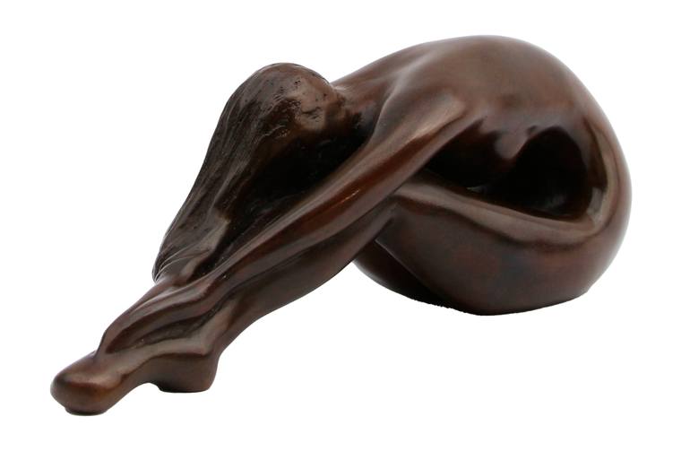 Original Figurative Nude Sculpture by Christian Candelier