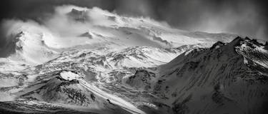 Blizzard , Snaefellsjokull, Iceland thumb