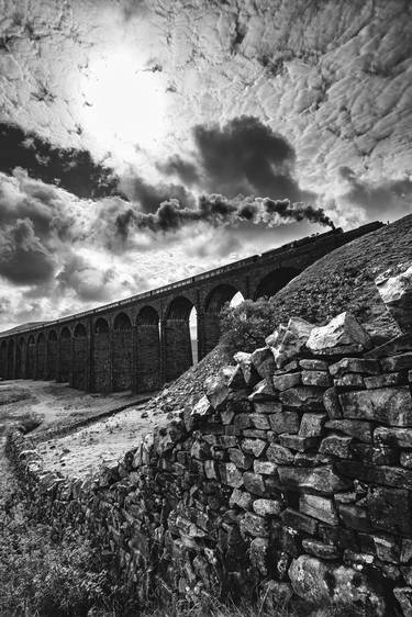 Last train to Carlisle, Ribble head Viaduct. thumb