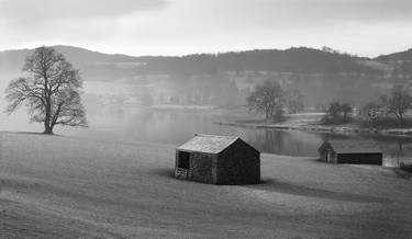 Dawn over frosted Esthwaite water thumb
