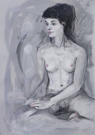 Original Figurative Nude Paintings by Natalie Levkovska
