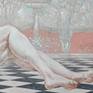 Detail of the "Garden of Lost Eden" drawing.