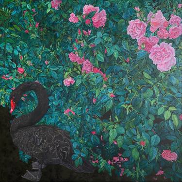 Original Garden Paintings by Natalie Levkovska