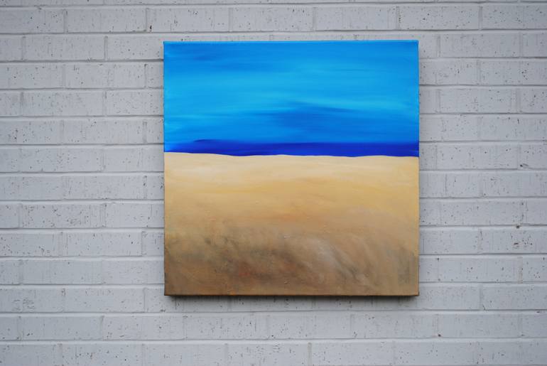 Original Abstract Landscape Painting by Eva Glock