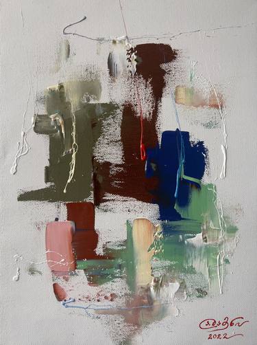 Print of Abstract Paintings by Angelina Damenia