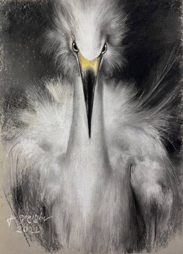 Print of Expressionism Animal Drawings by Gela Philauri