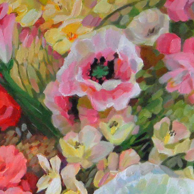 Original Fine Art Floral Painting by Liubov Palii