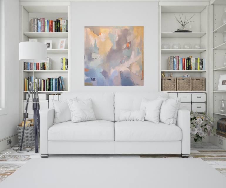 Original Contemporary Abstract Painting by Christine Frisbee