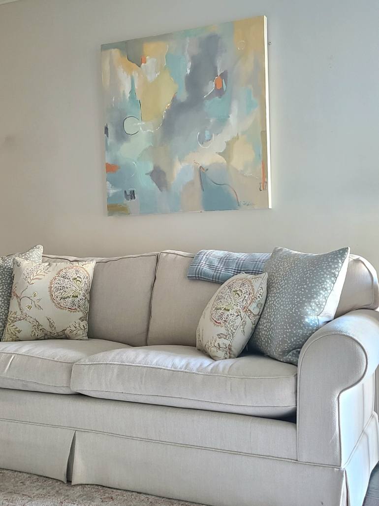 Original Contemporary Abstract Painting by Christine Frisbee