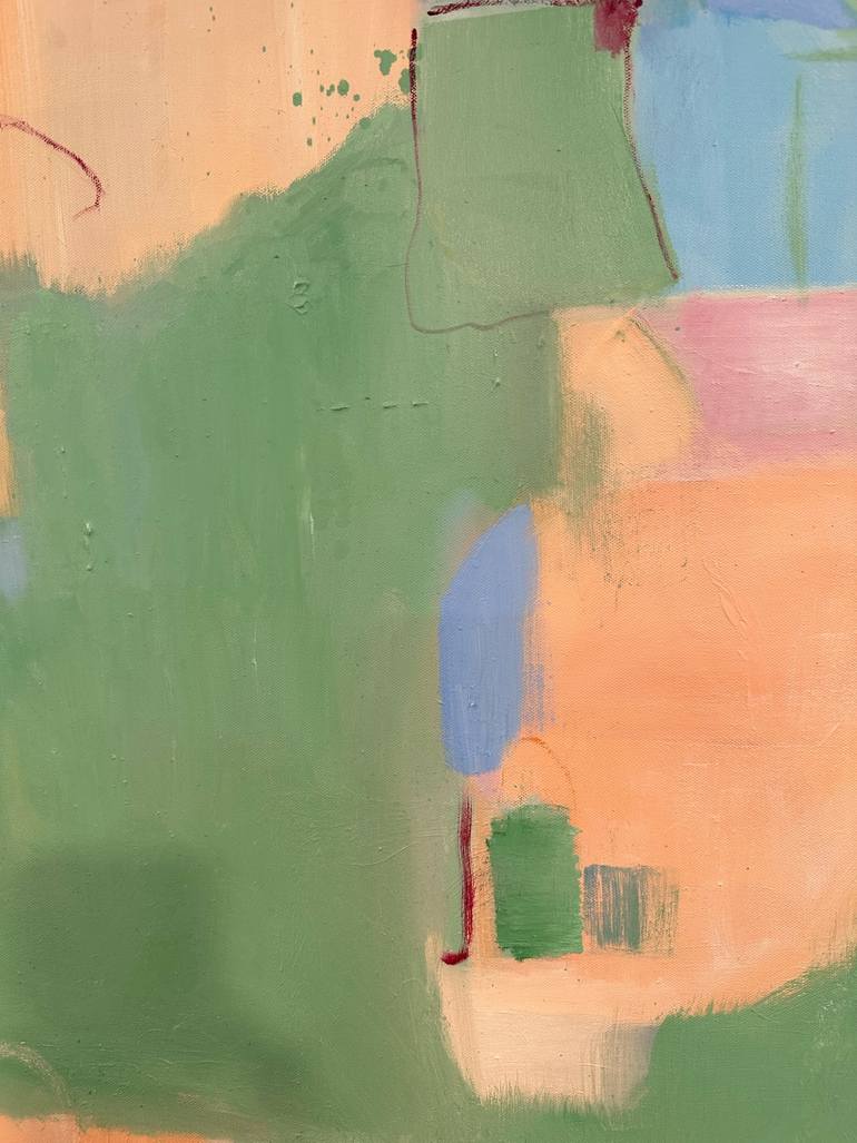 Original Abstract Landscape Painting by Christine Frisbee