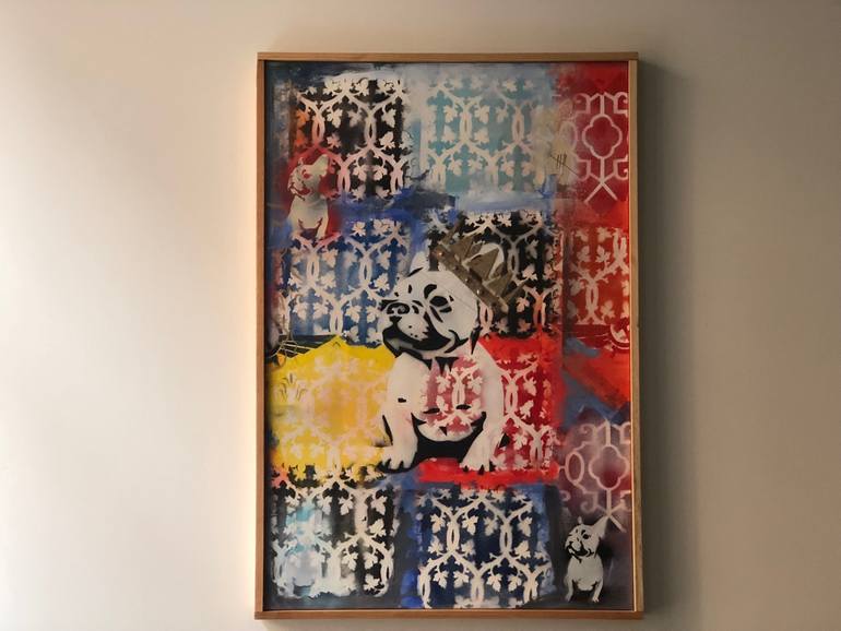 Original Abstract Animal Painting by Sundance Clairance
