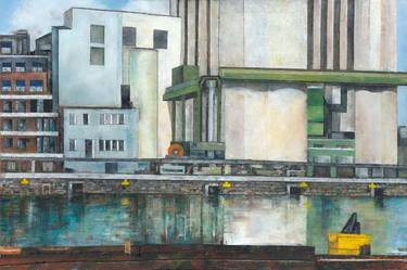 Original Figurative Architecture Paintings by Sabine Abraham