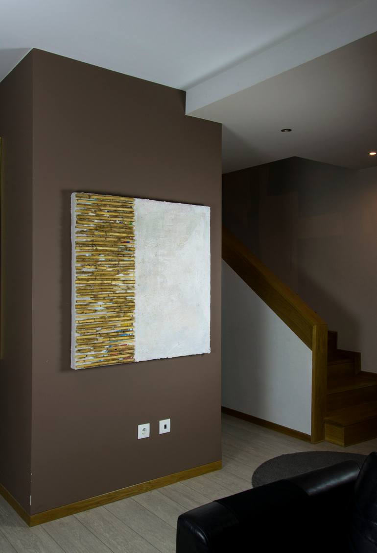 Original Abstract Landscape Collage by Tribu  - Paulo Luis