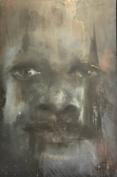 Original Expressionism Portrait Paintings by evadi Eva van Diepen