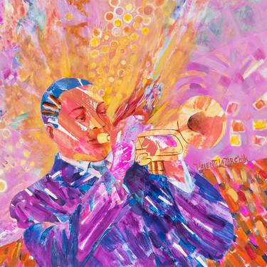 Jazz Portrait:  Wynton Marsalis (SOLD) thumb