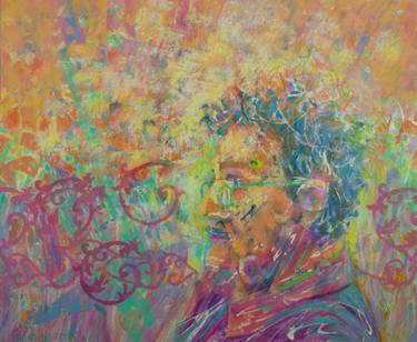 Original Abstract Portrait Paintings by Gina Valenti-Lazarchik
