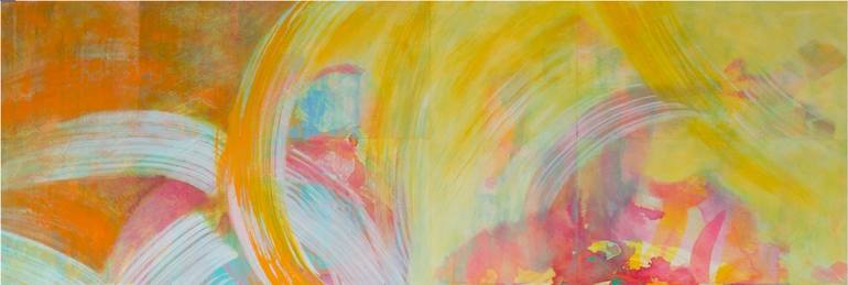 Original Abstract Painting by Gina Valenti-Lazarchik