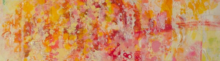 Original Abstract Painting by Gina Valenti-Lazarchik