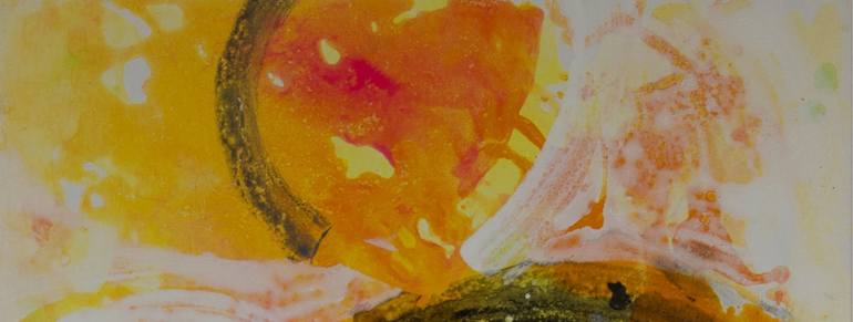 Original Abstract Expressionism Abstract Painting by Gina Valenti-Lazarchik