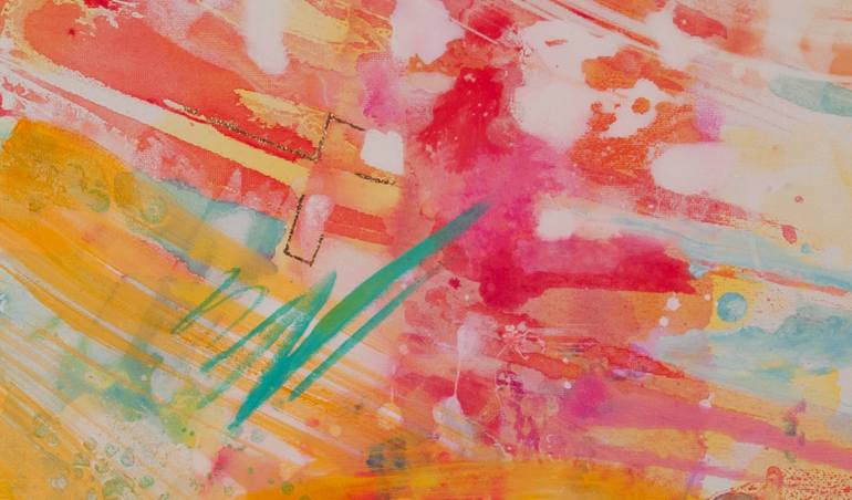 Original Abstract Painting by Gina Valenti-Lazarchik